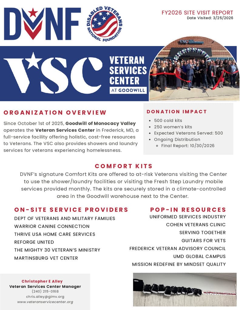 VSC Site-Visit Report